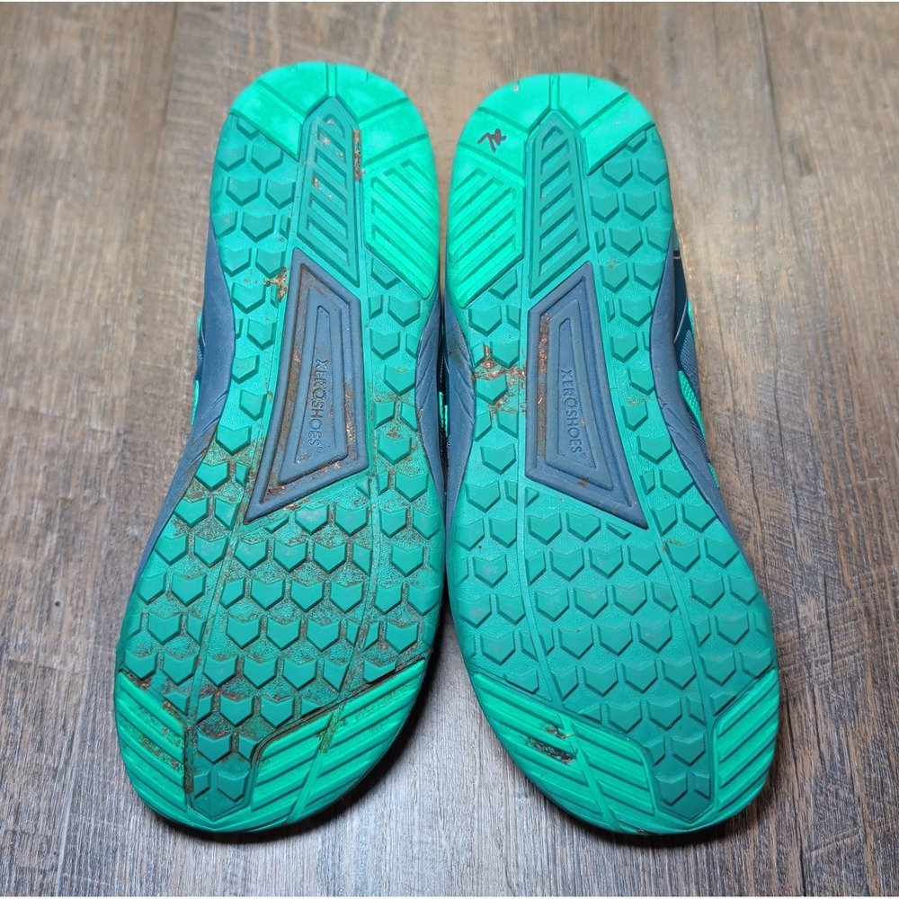 Xero HFS II Shoes Womens Size 7 Teal Navy Minimalist Barefoot Running Sneakers - Picture 11 of 13